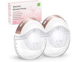 Elektrische Borstkolf - Handsfree Kolven - Comfortabel Melk Afkolven - Lekvrije Upgrade - 17-24 mm Flens