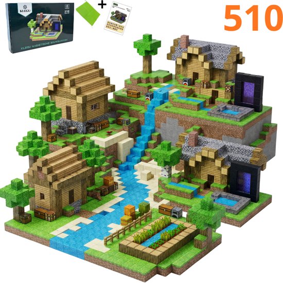Klegu Magnetisch Speelgoed 510-delige set