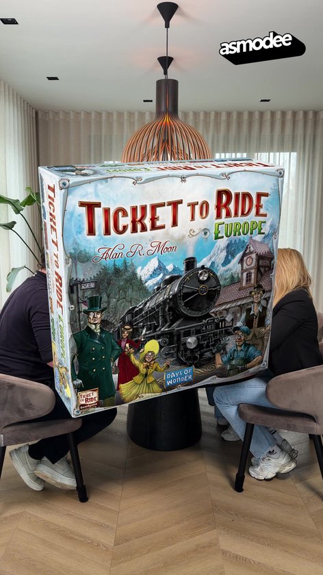 Ticket to Ride Europe - Nederlandstalig Bordspel - Strategisch Gezelschapsspel voor Familie & Vrienden