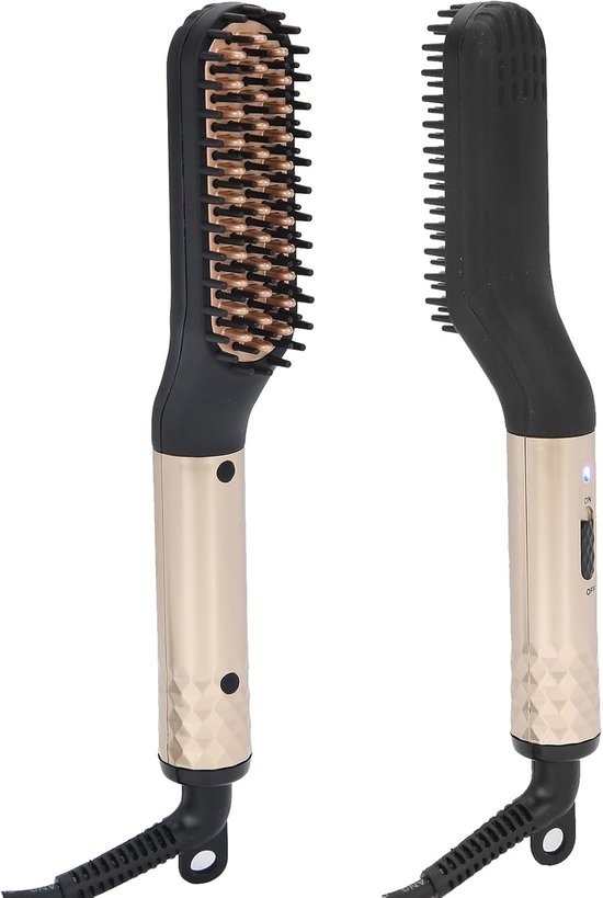 Statisch Haar Baardstijltang - Verwarmde Kam - Baard Verzorgen - Negatieve ...