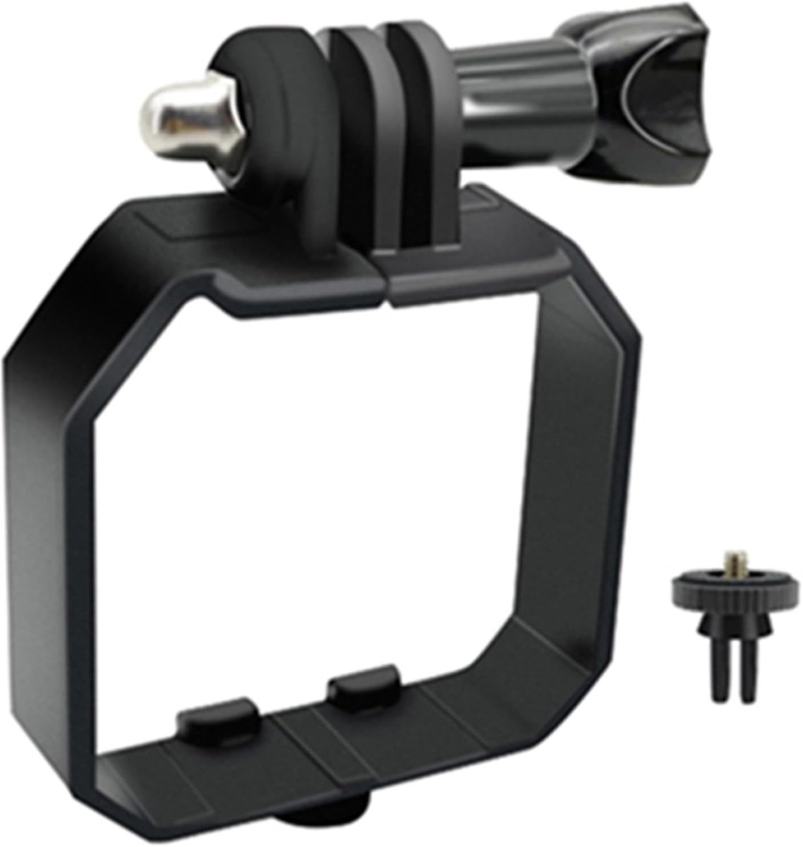 Drone Camera Mount - Drone Beugel - Vliegen met Camera - Dubbele Klauwconnector - 7.5 cm - Zwart