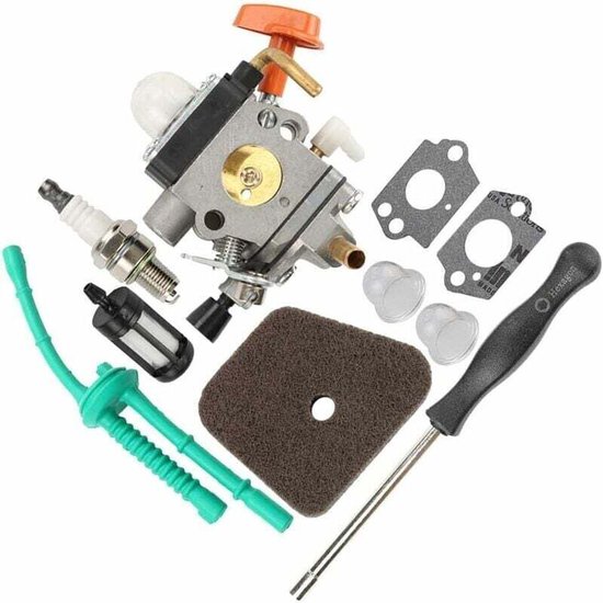 Kettingzaag Carburateur Kit FS100 FS110 Trimmer Kettingzaag Carburateur, Vervangende Carburateur Bosmaaier Kit voor STIHL HL90 HL95 HL95K HT100 HT101 van Satuojet. — afbeelding 5