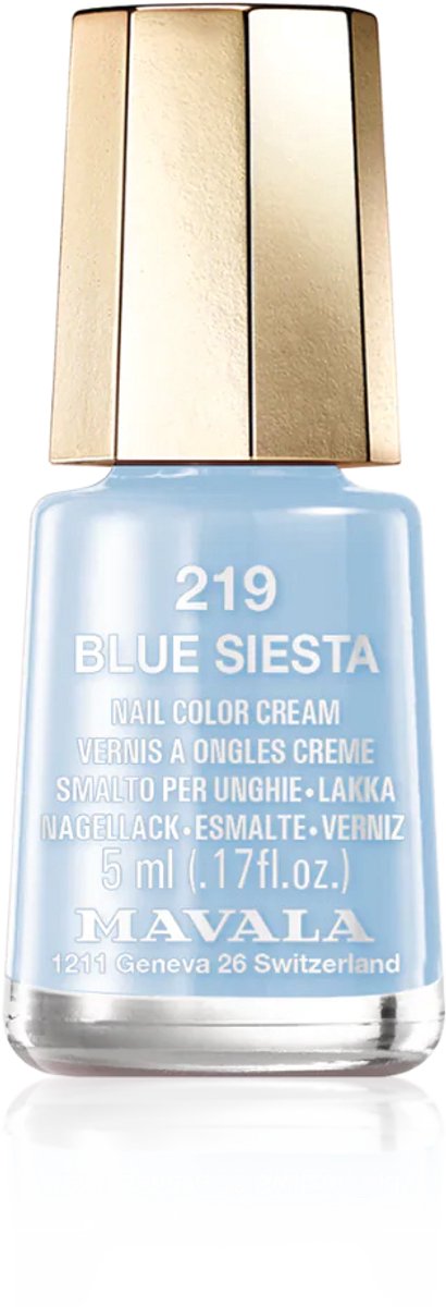 Mavala Mini Color 219, Blue Siesta