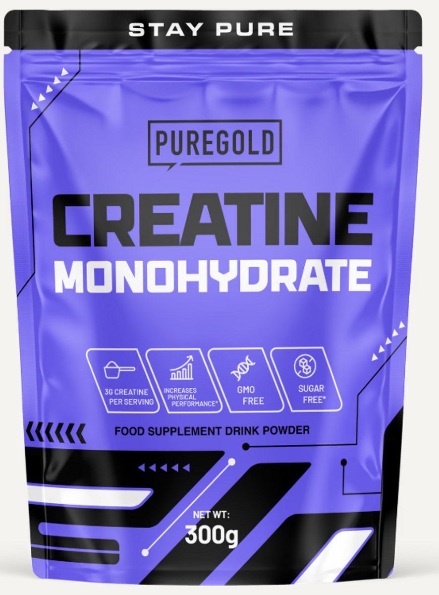 Pure Gold Creatine Monohydraat Poeder – Cola – 300g