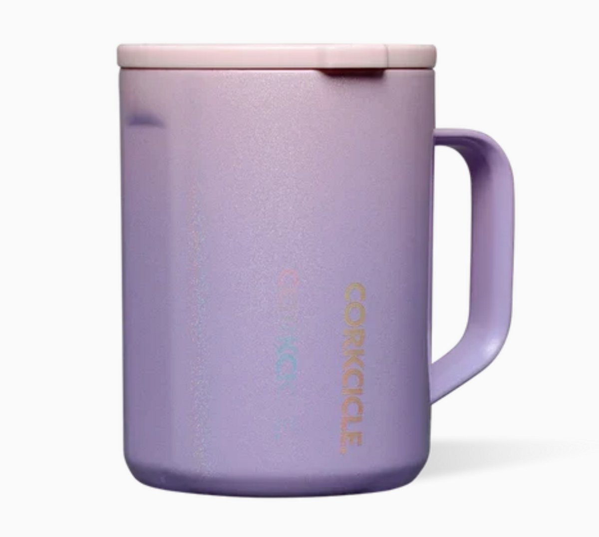 Corkcicle Koffiebeker 475ml- OMBRE FAIRY -koffiebeker -koffiemok to go- Thermosbeker-RVS& driewandig Koffie Beker