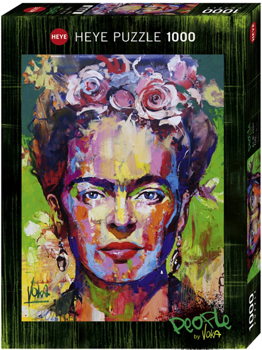 Heye puzzel Frida 1000 stukjes - kunst legpuzzel volwassenen.