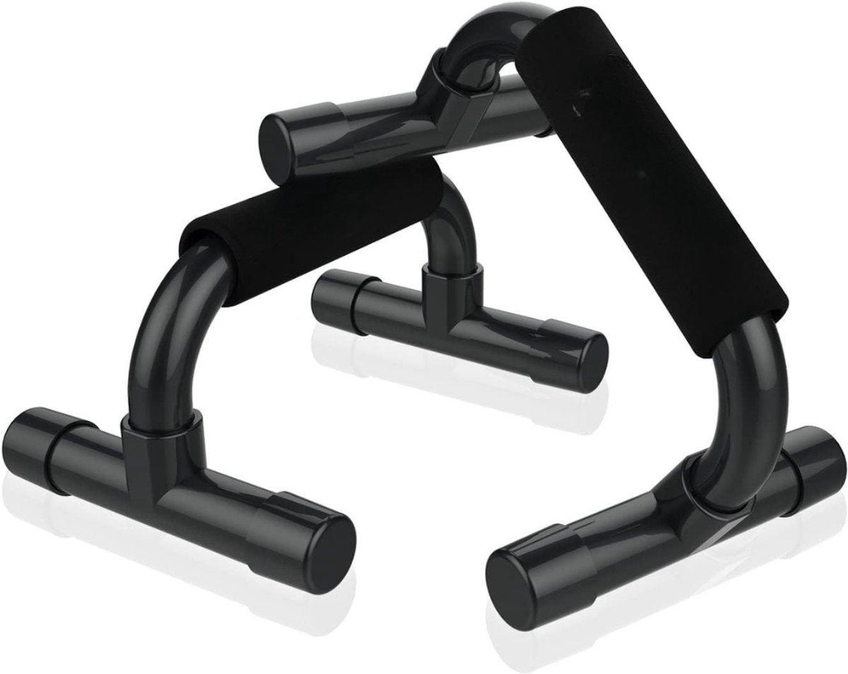 DD® Push Up Grips - Opdruksteun - Parallettes - Zwart - 22cm x 14cm x 12cm