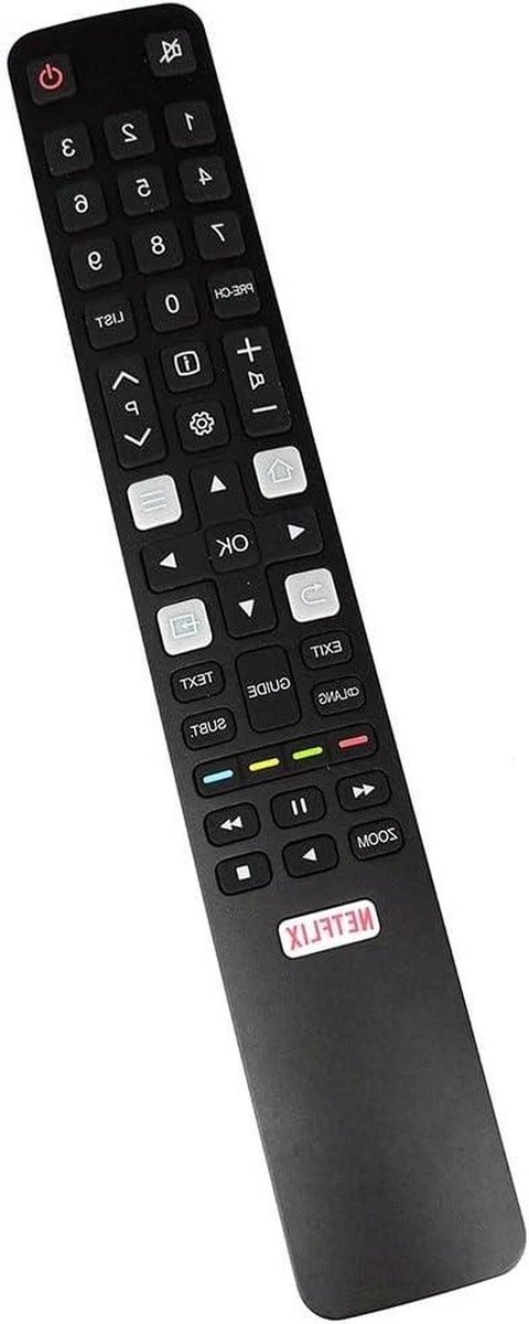 Afstandsbediening - Afstandsbediening TV - TV Bediening - Infrarood Connectiviteit - 231 x 52 x 21 cm - Zwart