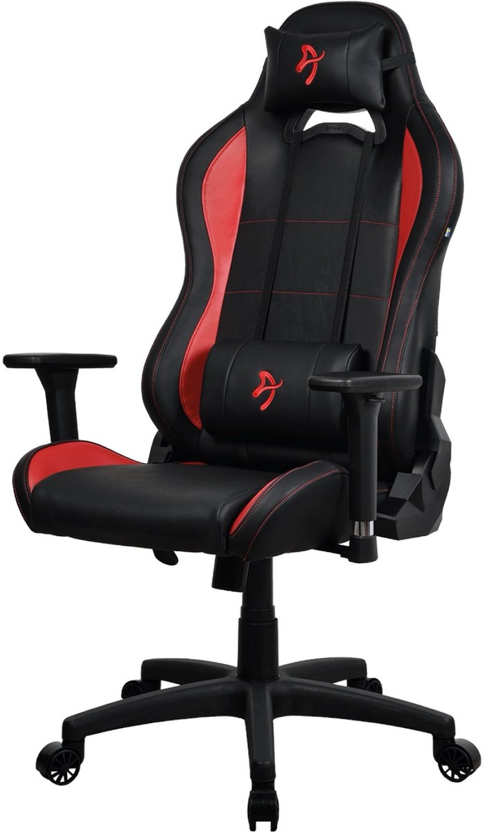 Arozzi Torretta Gaming Stoel – SoftPU – Ergonomisch & Verstelbaar – Rood (Red)