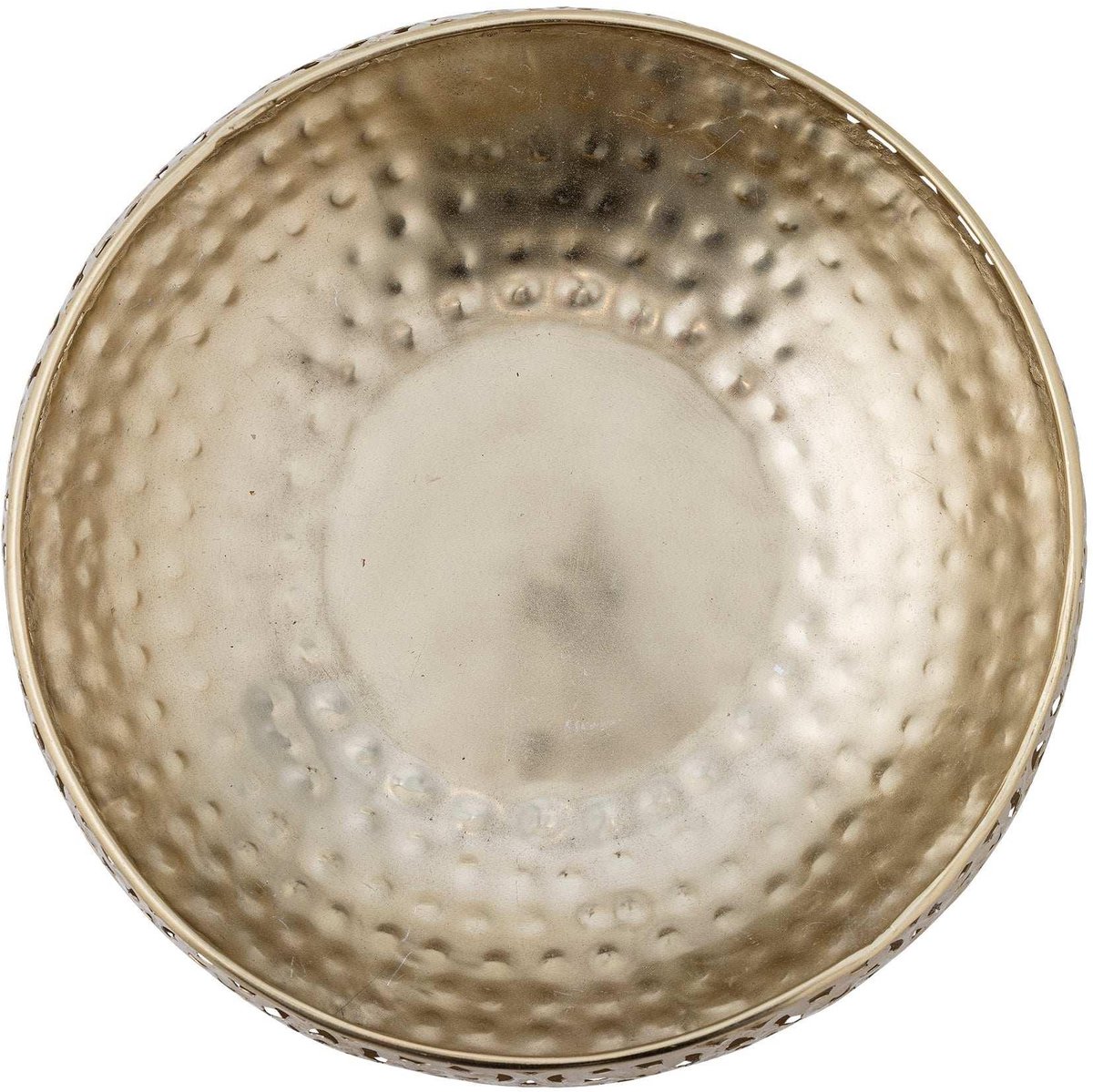 Bloomingville – Schaal metaal goud Aisha – 35,5 x 12,7 x 35,5 cm