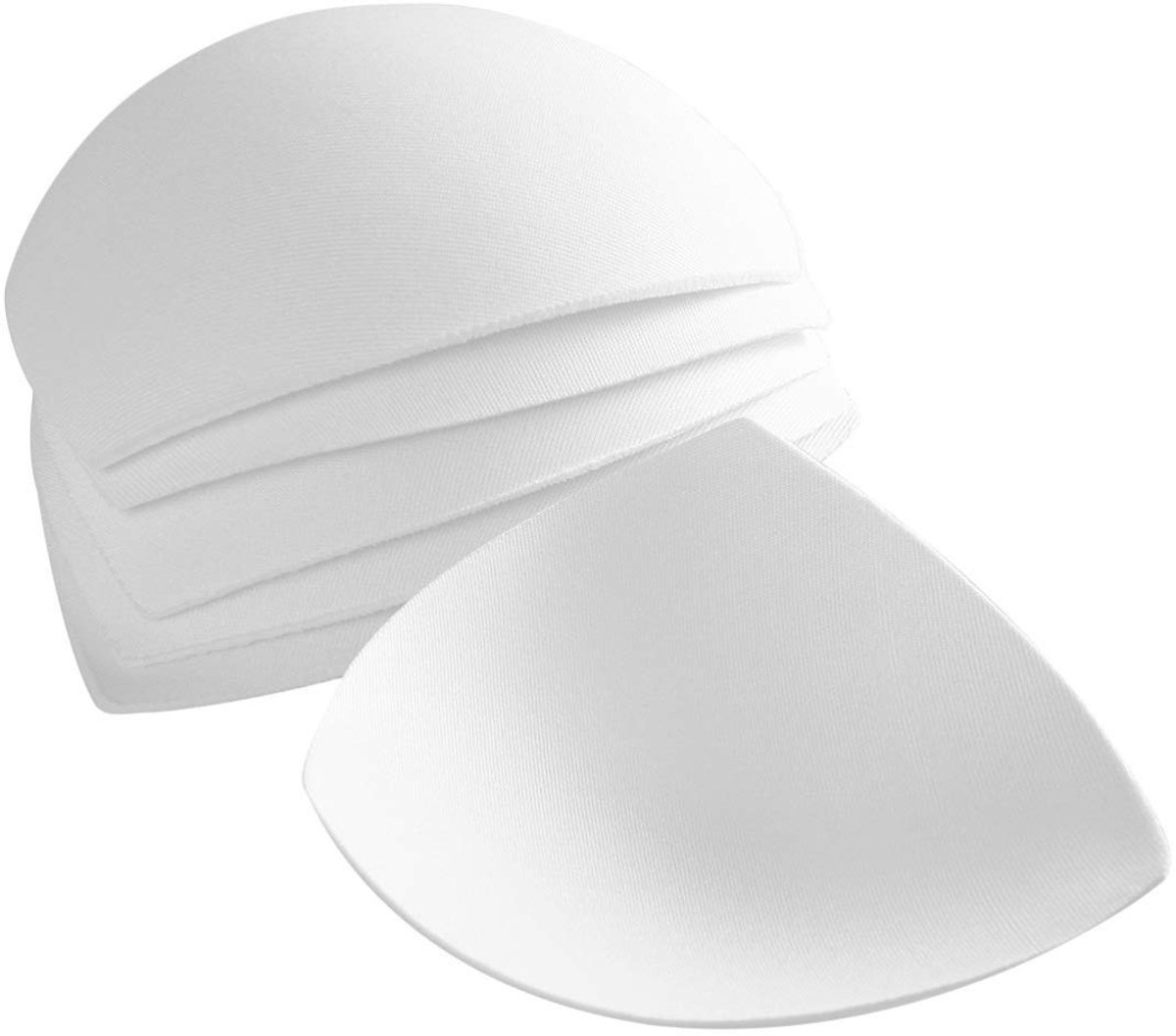 Dailygoods- Beha-kussentjes 3-delig - Uitneembare Inzetstukken - Push-up Pads - Bikinipads - Badpak Pads - Mesh Materiaal - 13,5 x 13 x 0,5 cm