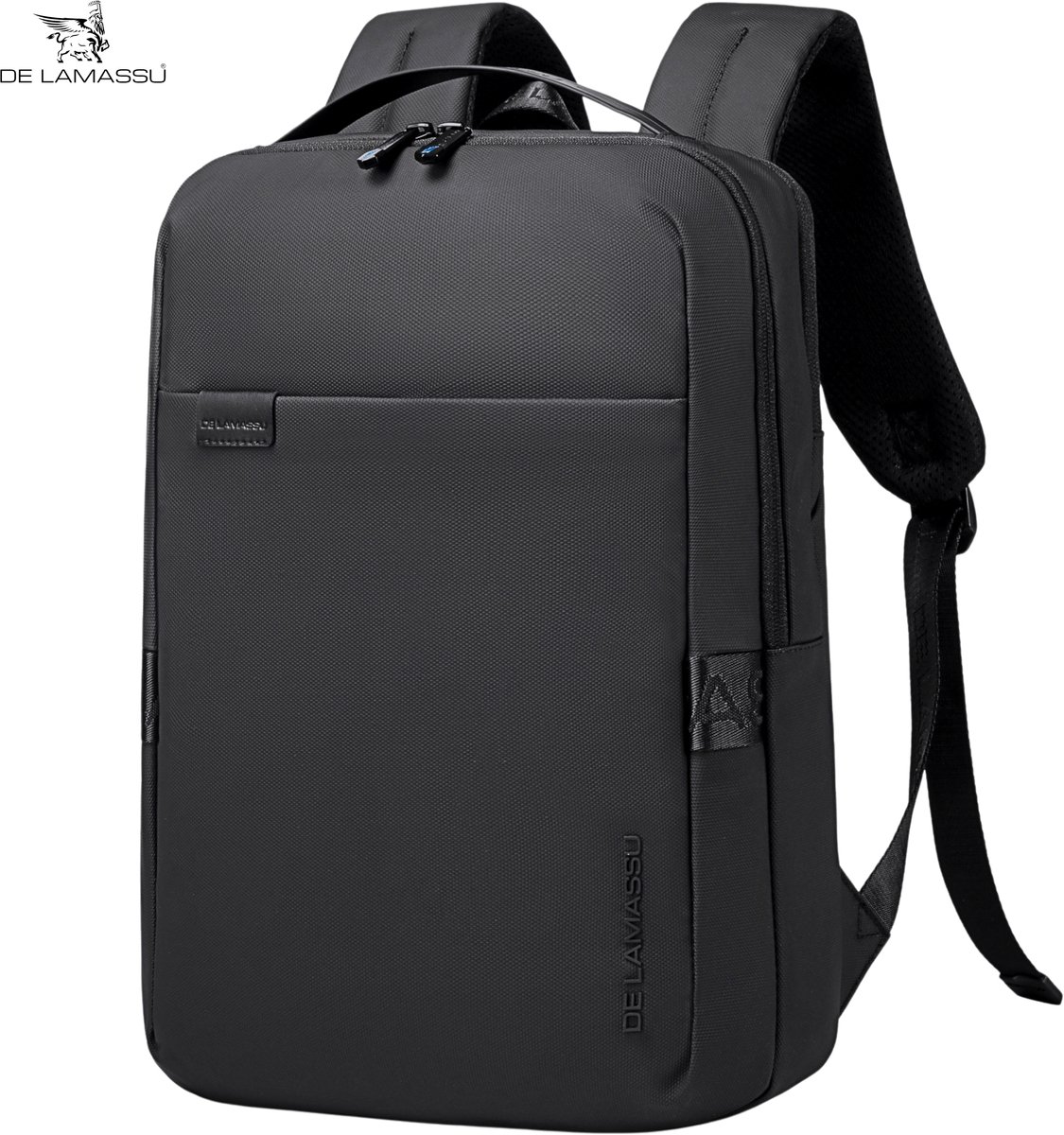 DE LAMASSU® (Milo) Laptoprugzak 16 Inch – Slank & Lichtgewicht – Waterafstotend – Ergonomisch – Business Rugzak voor Werk, Studie & Reizen
