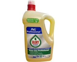 Fairy Professional, afwasmiddel met citroengeur, 2x5 liter.