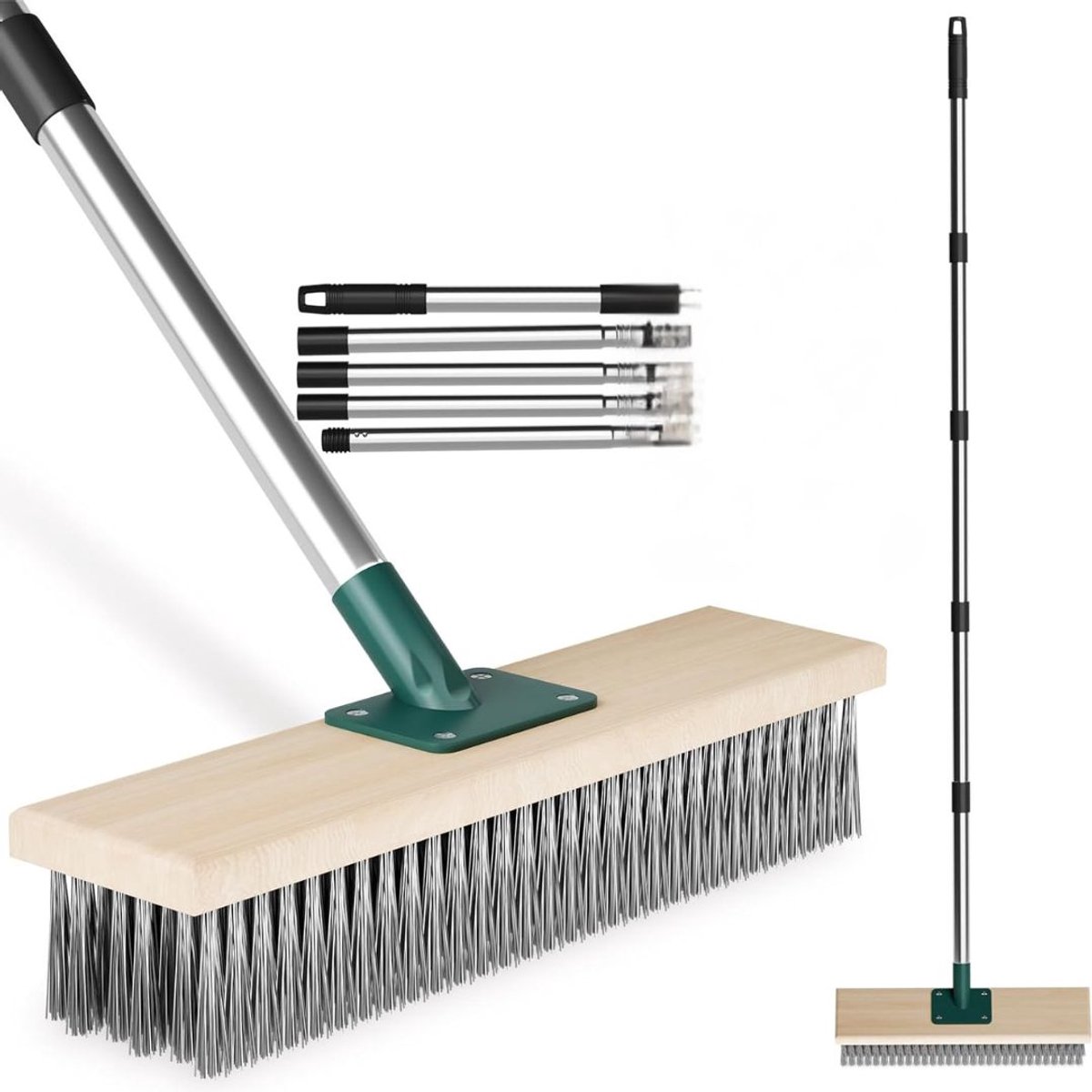 MKSS® Straatbezem – Buitenbezem – Bezem Met Steel
