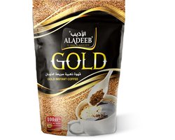 Aladeeb Premium - Gold Instant Coffee - Oploskoffie - 100 gr