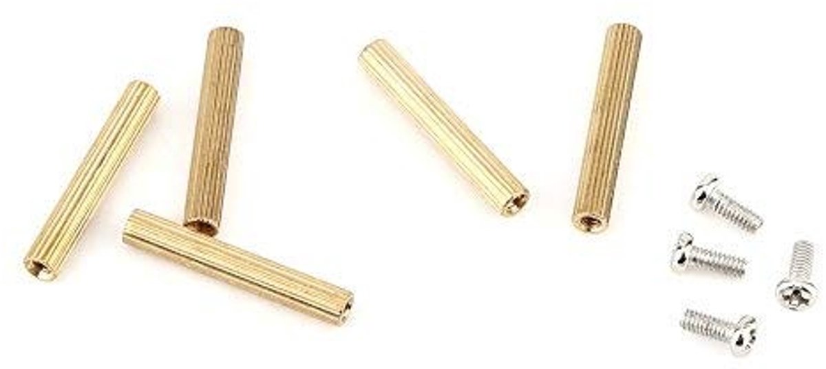 Dailygoods- Moeren Set - 270 Stuks - Waterdicht - Roestbestendig - Plastic Doos - Diverse Maten - Gemakkelijk te Reinigen - Afstandhouder
