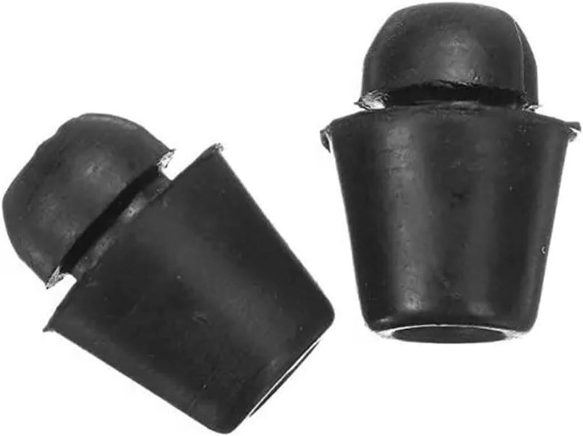 Autodeur Dempers - Schokabsorberende Pads - Bescherming en Geluid - Verbeterd Dikker Ontwerp - 2 Stuks - Zwart