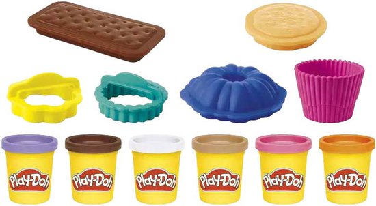 Play-Doh Bakkertje-speelset, keukenspeelgoed voor kinderen van 3+