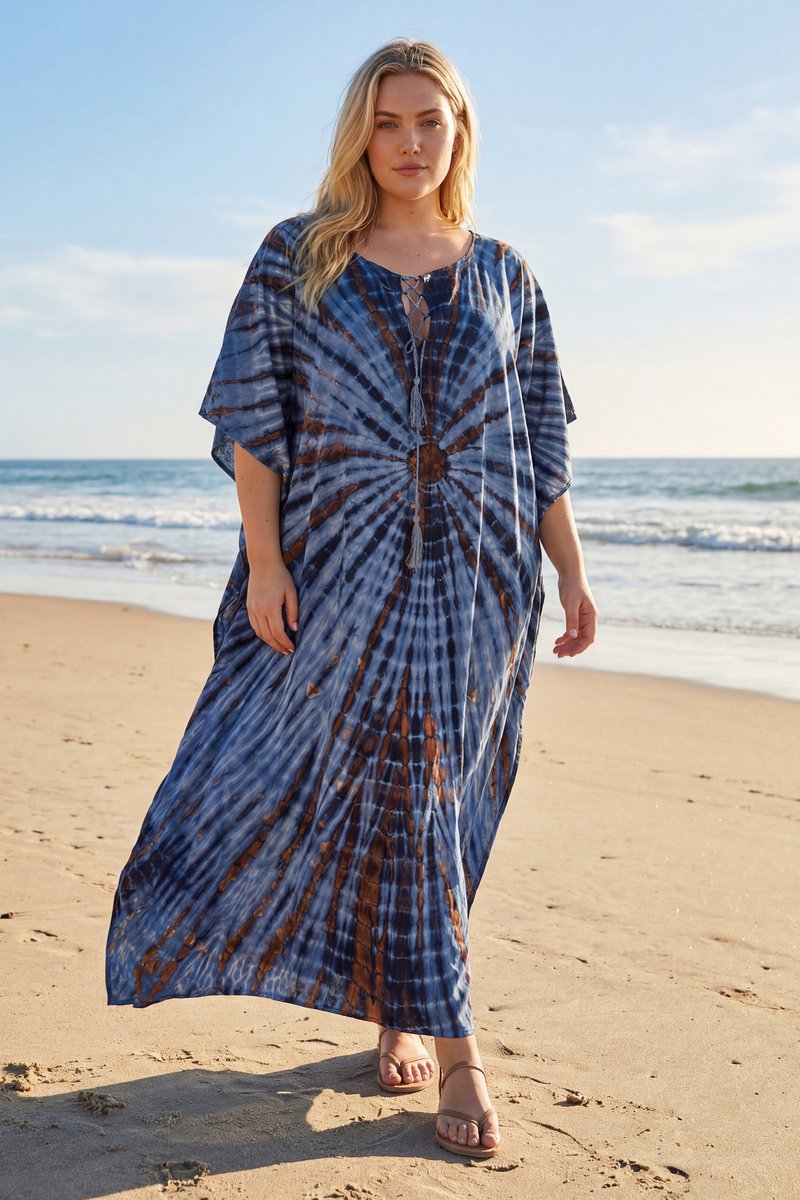Luna kaftan jurk Nola 09