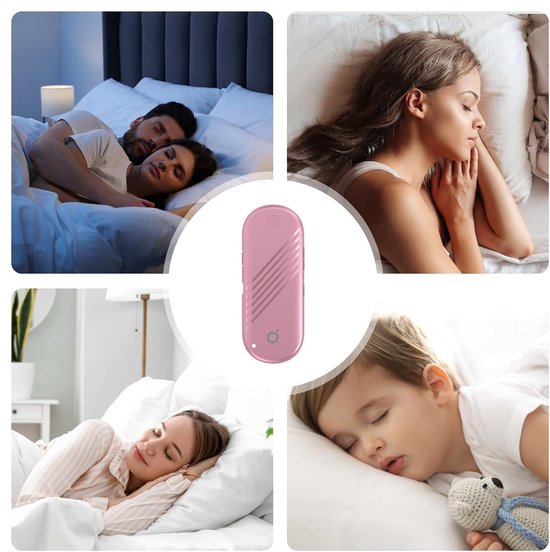 Onder Kussen Luidspreker - Slaapkoptelefoon Slaapaudio - Rustig Slapen - Botgeleidingstechnologie - 13.2 x 5.2 x 1 cm - roze — afbeelding 5