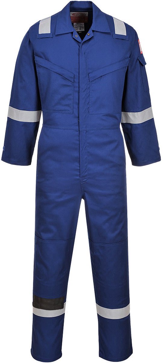Portwest Super Lichtgewicht Antistatische Overall 210gm FR21 - Korenblauw - XXXL