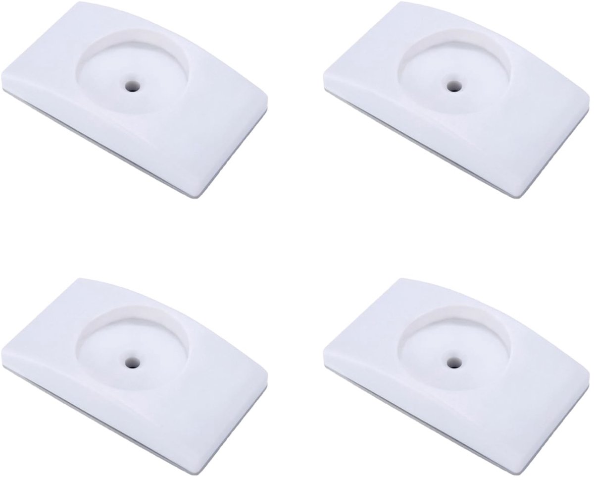 Dailygoods- Wandbeschermers 4 Stuks - Wand-/Deurbescherming - Antislip Rubber - Boorvrije Installatie - Kwaliteitsmateriaal - Effectieve Wandbescherming
