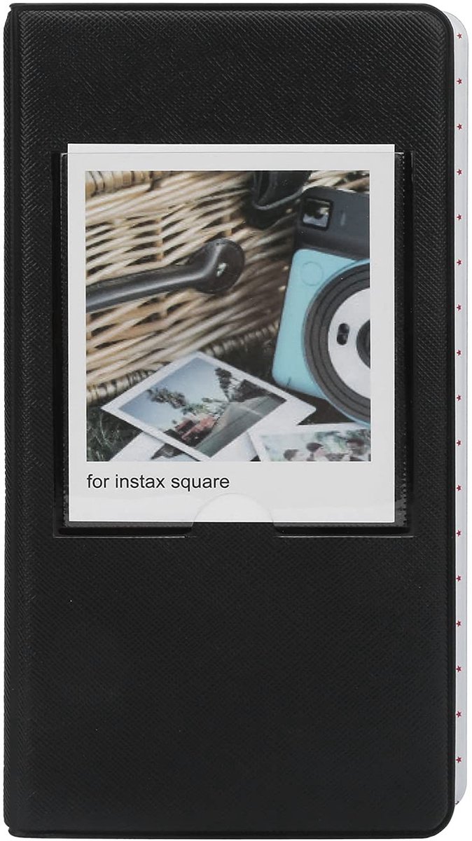 Dailygoods- Fotoalbum 64 Foto's - Fotoalbum 3 Inch - Fotoalbum Baby - Fotoalbum PU/PVC - Fotoalbum voor SQ20/SQ10/SQ6/SP-3 - 16 Pagina's - Fotoboek