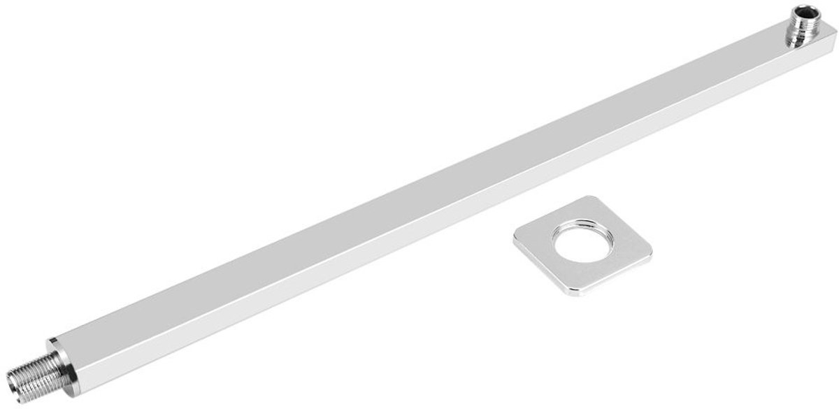 Dailygoods- Douchearm 60 Cm - Roestvrijstalen Constructie - Wandmontage - Bevestiging - Corrosieweerstand - Eenvoudige Installatie - Doucheverlengarm