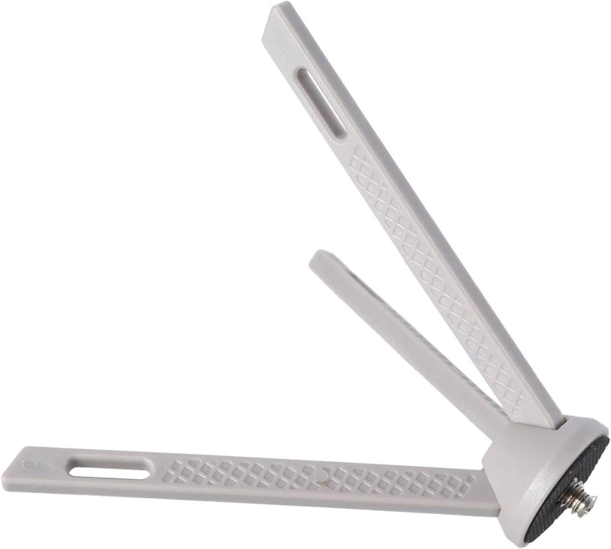Miniatuur Statief - Bureau Statief - Stabiele Opnamen - 1/4 Inch Schroefdraad - 10 cm Lengte - Grijs