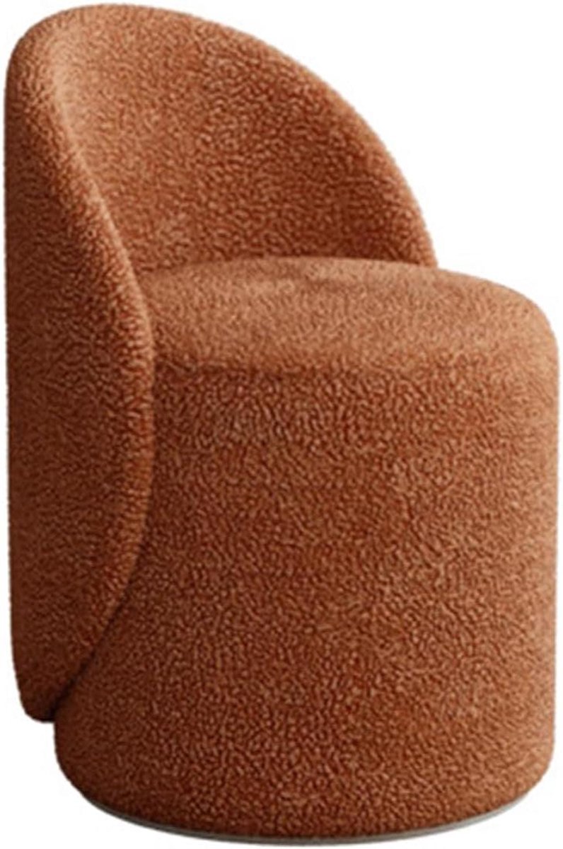 Draaibare Accentstoel - Loungestoel Rond - Comfortabel Zitten - Ergonomisch Ontwerp - 360°
