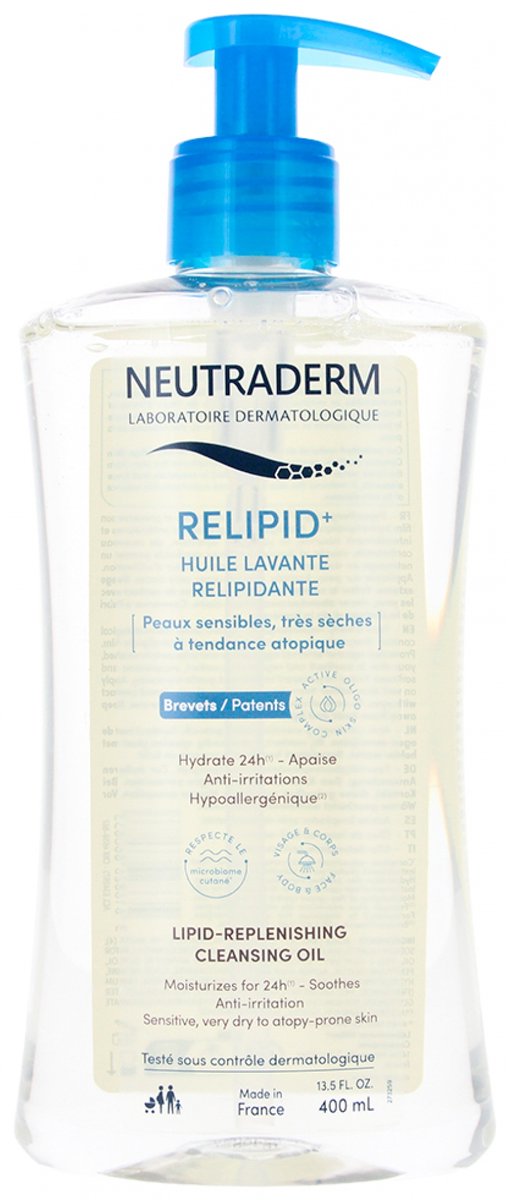 Neutraderm Olie Relipid+ Lipid-Replenishing Cleansing Oil 400ml