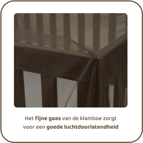 Mosquino Klamboe Babybed - Klamboe Baby - Muggennet Ledikant — afbeelding 3