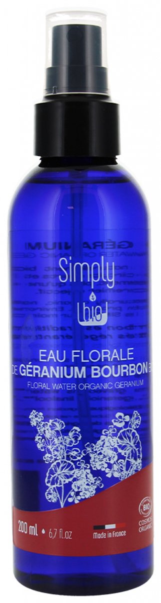 Simply Bio Biologisch Geranium Bloemenwater 200 ml