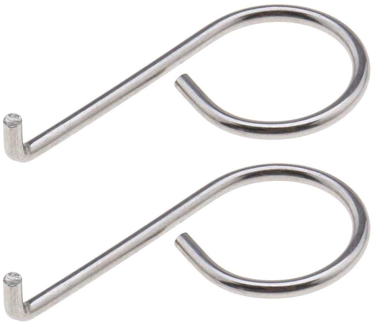 Dailygoods- Afdekkap Roestvrij Staal - Wiel Moer/Boutdop - Verwijderingsgereedschap - 2 Stuks - Draagbaar - Slijtvast