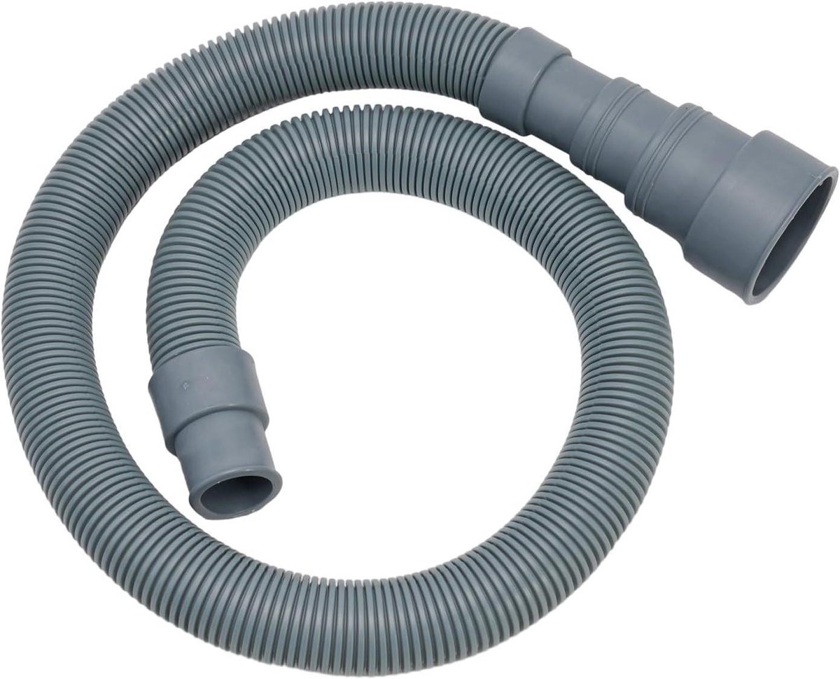 Afvoerslang Verlengstuk - Wasmachine Verlenger - Apparaten Plaatsen - Universele Pasvorm - 70cm - Grijs
