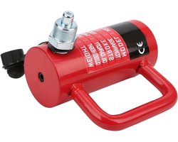 Hydraulische Cilinder - Krachtige Cilinder - Machine Bediening - Hoge Druk Capaciteit - 10 Ton Output - Rood