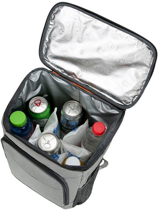Koeltas Rugzak- Lunchtas - Backpack Cooler - Kamperen - Lunchtas voor Dames en Heren - Thermische Rugzak - Koelrugtas - Koelkast - 30x18x44cm - 36 Liter — afbeelding 5