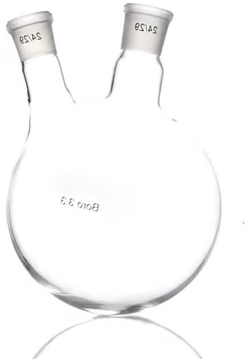 Schuine Bodemzuiger - Zuiger Pipet - Laboratorium Werk - Hoge Temperatuur - 100 ml Mond 24 - Glas