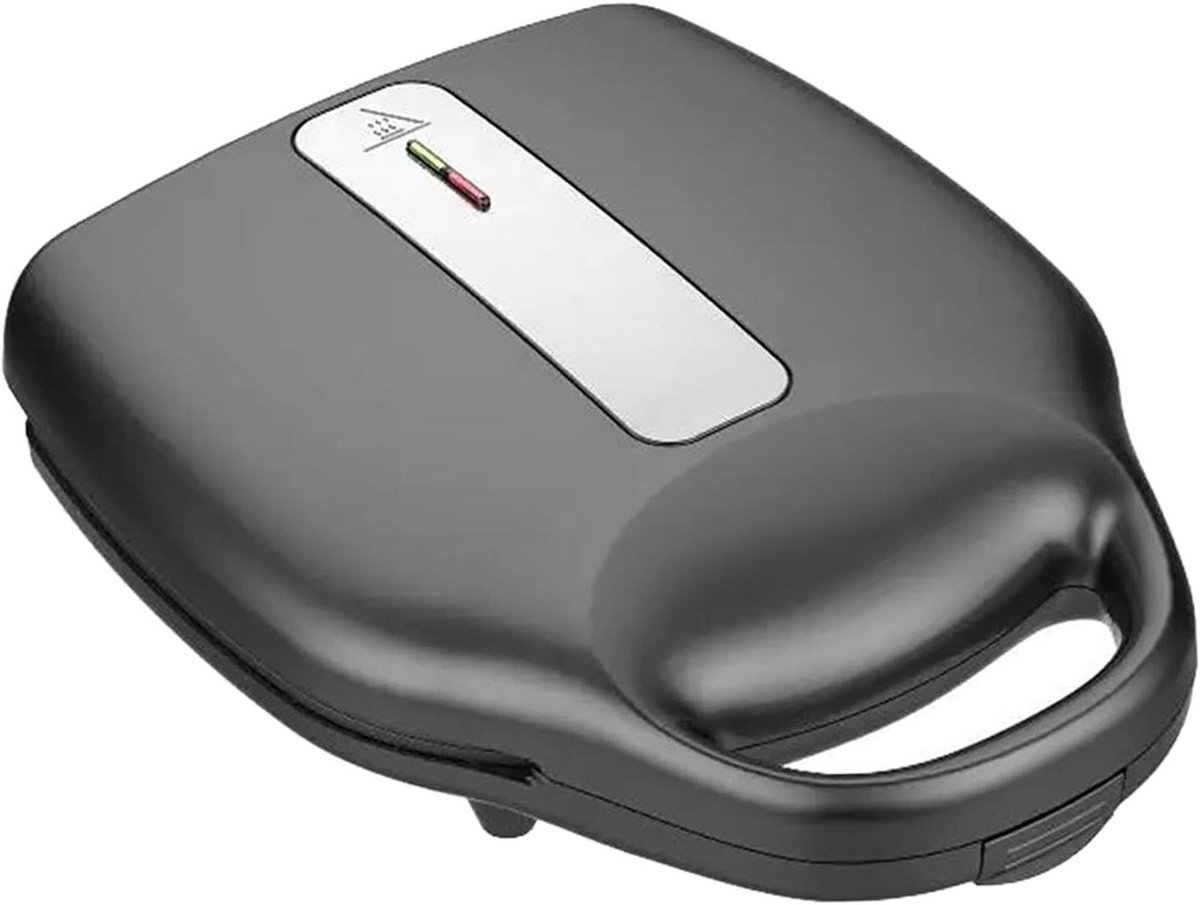 Mini Donut Maker Donutmachine Pannenkoekenmaker Zelf Snacks Maken Dubbelzijdige Verwarming 16 Donuts Zwart