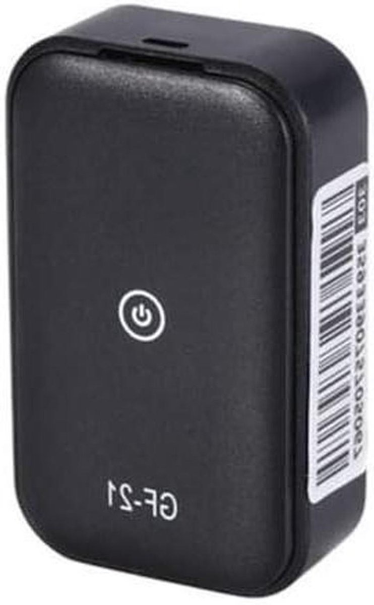 GPS Tracker - Locatie Tracker - Veiligheid Bewaken - Hoge Precisie Positionering - 80 Meter Nauwkeurig - Zwart