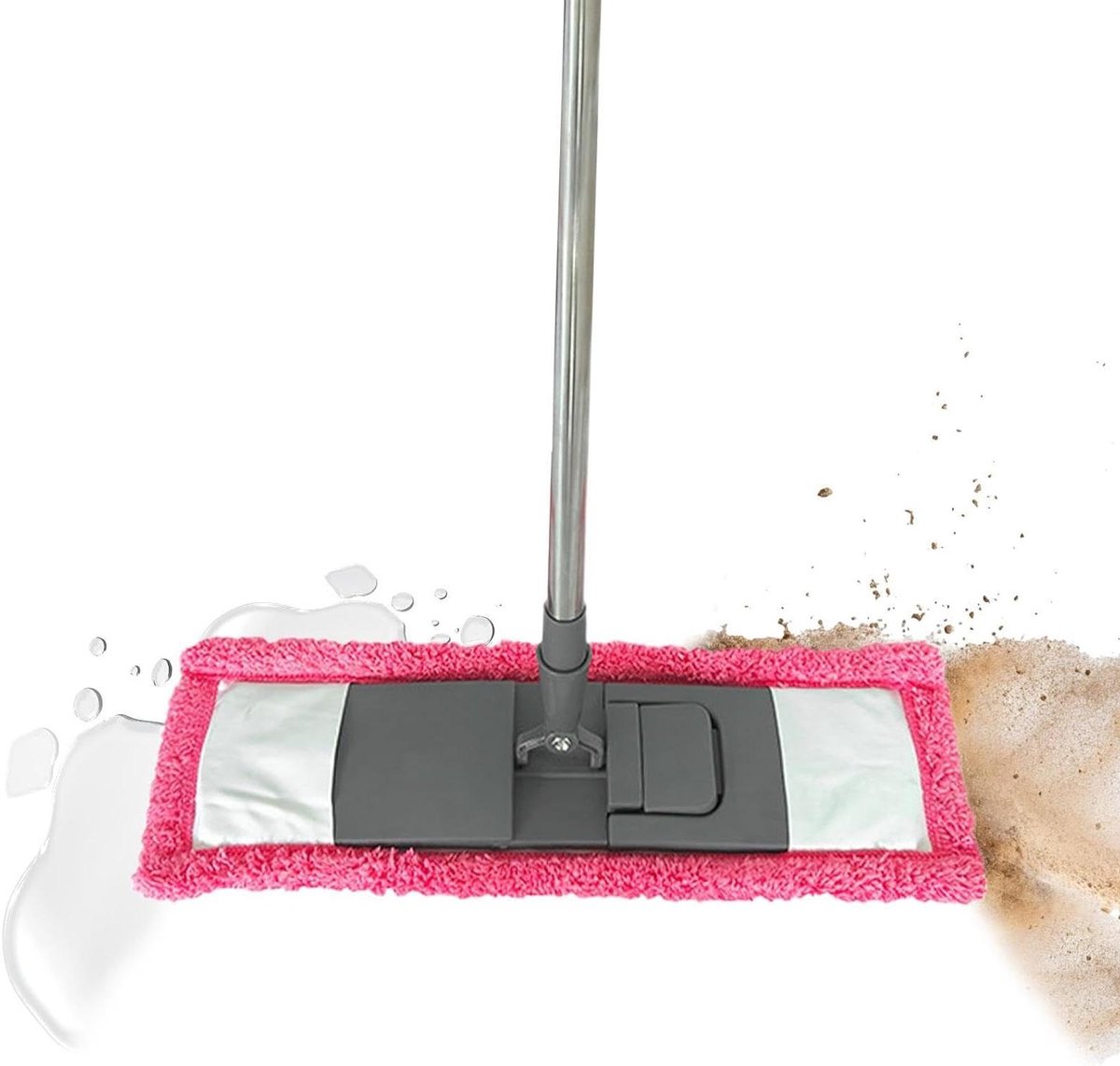Vloer Mop | Absorberende Natte Hoek Verstelbare Reiniger - Laminaat Vloer Mop Reinigingsbe