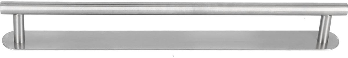 Dailygoods- Handdoekrek 50cm - Handdoekhouder zonder boren - Handdoekhouder badkamer - Handdoekrek keuken - Roestvrij staal - Schokbestendig en krasbestendig