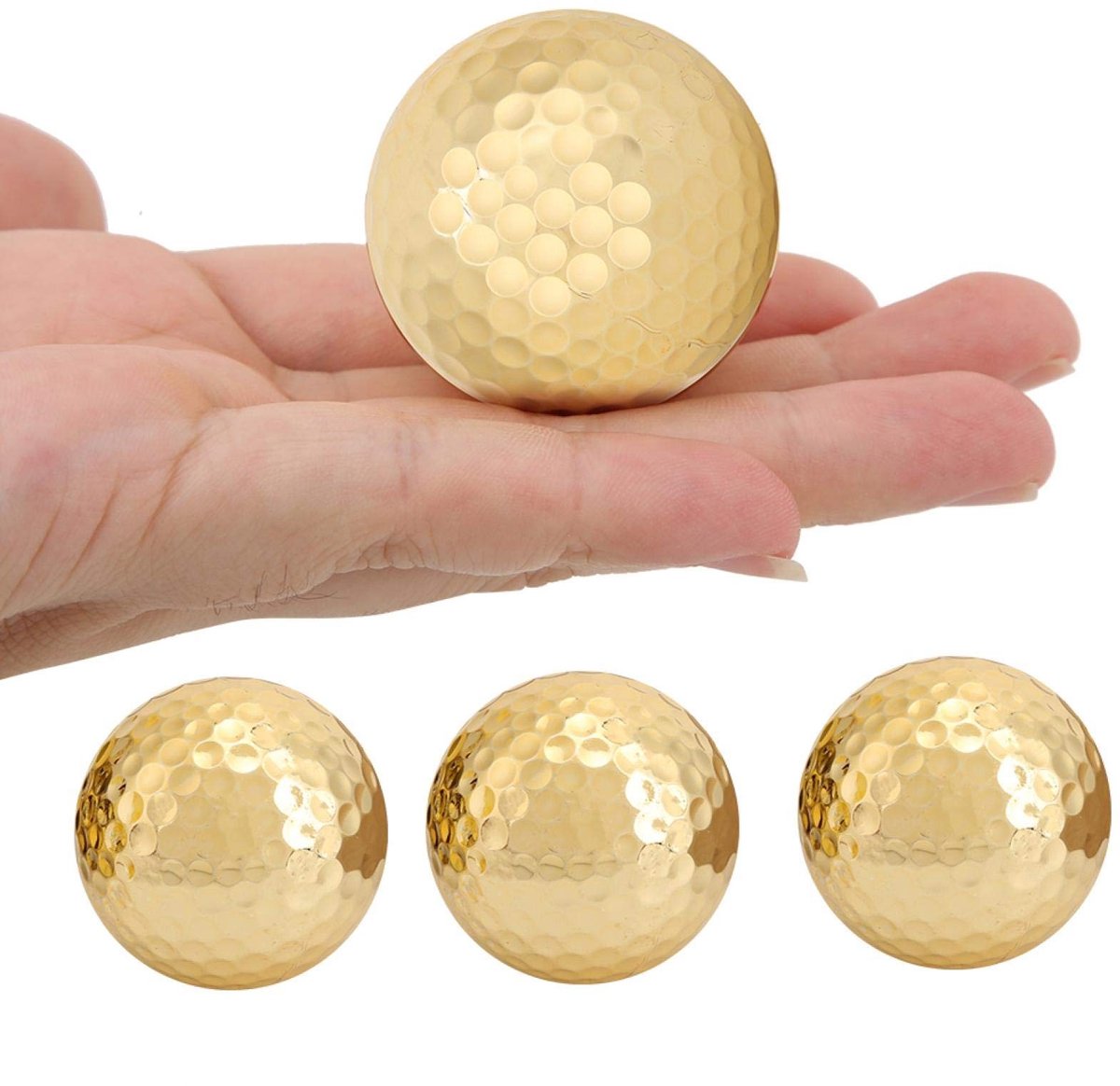 Dailygoods- Golfballen Lichtgewicht - 392 Bijengaten - Golfaccessoire - Hoge Kwaliteit - Verbeterde Speelervaring - Optimale Balvlucht - Golfbal