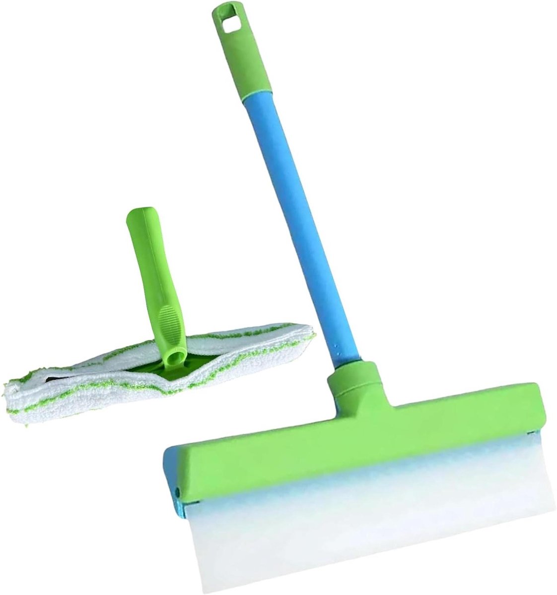 Badkamer Raamwisser - Schoonmaak Tool - Streeploos Reinigen - Flexibele Schraper - 30 cm - Groen