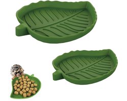 Dailygoods- Voedselkom Antislip - Reptielenvoerbak - Schildpad Voeding - Hagedissen Kom - Veilig Plastic - Morsbestendig