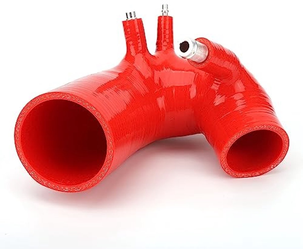 Dailygoods- Inlaat Slang Vervangingsset - Silicone Slang - Verbeterde Luchtstroom - Schokbestendig - Geschikt voor Fiat Abarth 500/595/695 - 4-Laags Ontwerp - Inlaatslang