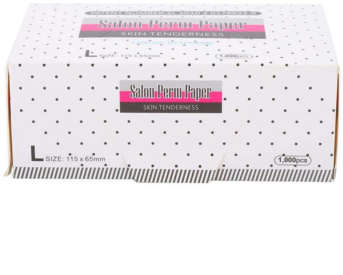Dailygoods- Permanentpapier Ademend - Mesh-ontwerpen - Professioneel/Individueel gebruik - Hoge temperatuurbestendigheid - Lichtgewicht - Praktisch in gebruik - Haargolfpapier