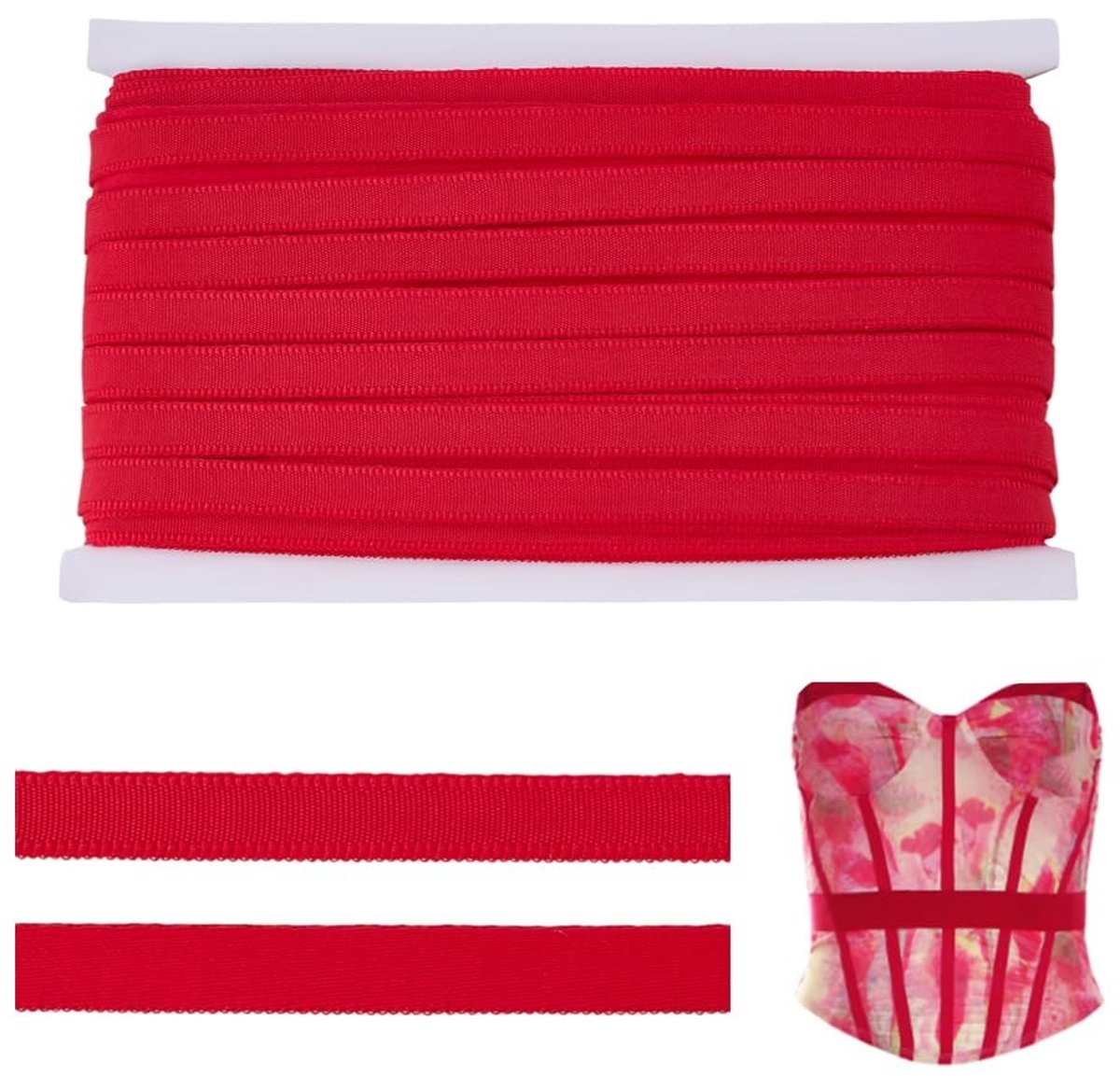 Dailygoods- Uitbenen Hoes Inclusief Rits - Korset Stof - Handwerk Naaien - Kostuum Maken - Creatieve Knutselbenodigdheden - Houten Zak Bodem
