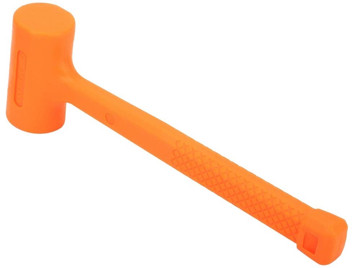 Dailygoods- Rubberen Hamer Schokbestendig - PVC Hamer - Terugslagvrije Hamer - Stalen Kern - 0,5 lb - Geschikt voor Petrochemie