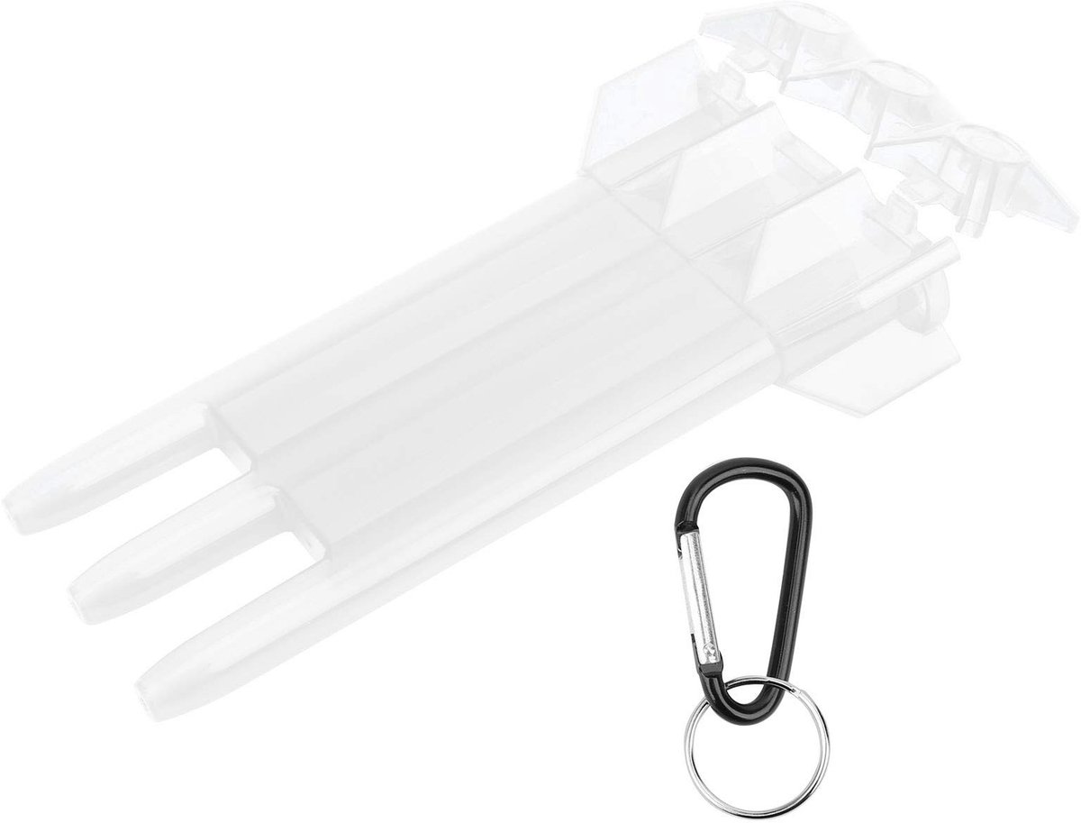 Dailygoods- Dartkoffer Professionele Opbergdoos - Darts Hoes - Universeel Draagbaar - Hoogwaardig ABS - Lichtgewicht - Geschikt voor Buiten - Dartcase